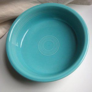FIESTA XL Rimmed Classic Serving Bowl Turquoise